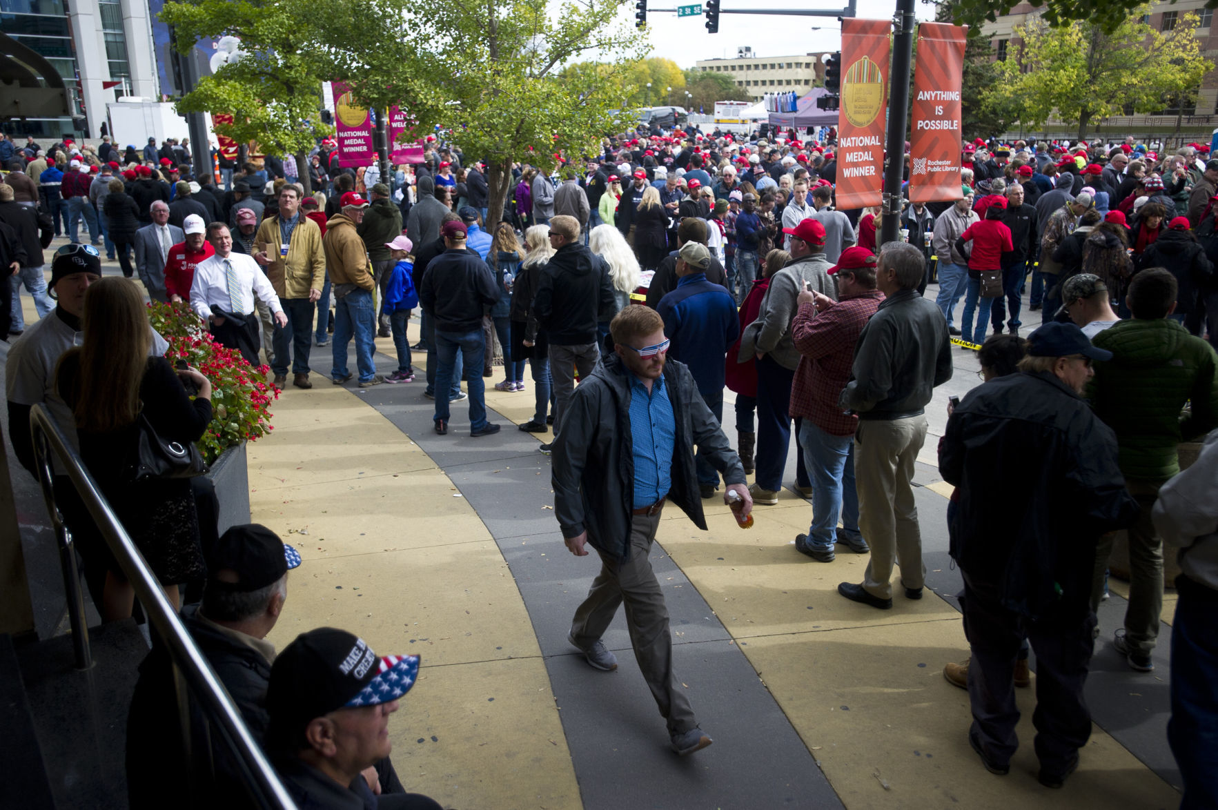 President Trump visits Rochester